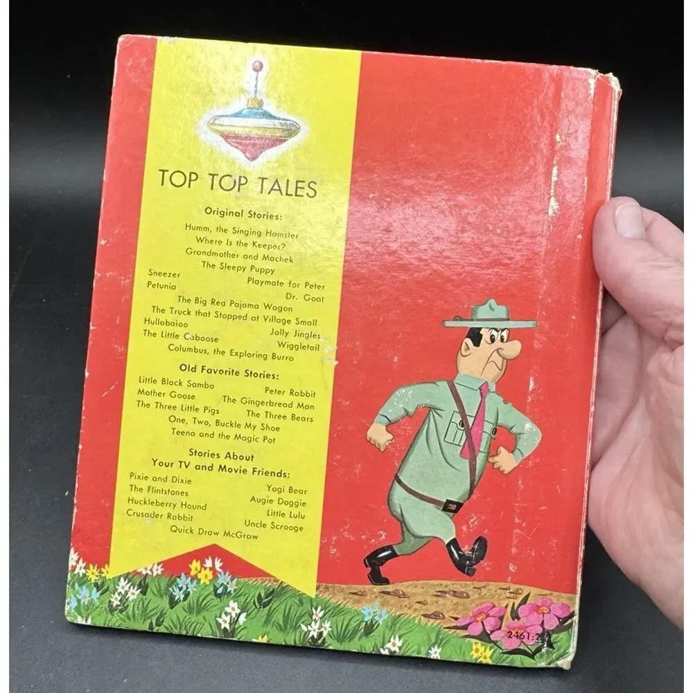 Vtg 1961 Child's Book Yogi Bear No Picnic By Eileen Daly Whitnam Publishing -T24
